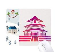 china red temple du ciel de patriotisme cadeau de noël maison tapis de souris
