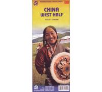China West Half Travel Reference Map: 1:3,000,000