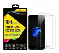 China Wholesale Online CWO Lot de 2 Films de Protection d'écran en Verre trempé pour Apple iPhone 7 et iPhone 7s