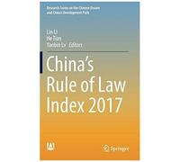China's Rule Of Law Index 2017