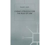 China's Struggle For The Rule Of Law