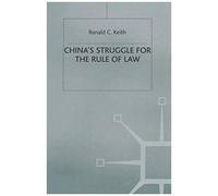 China's Struggle For The Rule Of Law