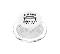 Chinatown New York Manhattan Chinese NYC 212 917 Dragon NY PopSockets PopGrip pour MagSafe