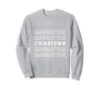 Chinatown NYC Retro Thank You, Cadeau de Remerciement pour Hommes et Femmes Sweatshirt