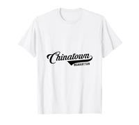 Chinatown NYC Script Convient aux Hommes et aux Femmes. T-Shirt