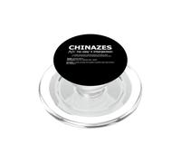 CHINAZES - Définition Ultime de l'argot Internet réussi PopSockets PopGrip pour MagSafe