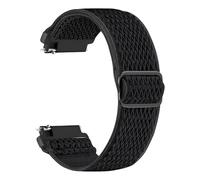 chinbersky Bracelet de montre élastique en nylon - 16 mm, 18 mm, 19 mm, 20 mm, 22 mm - Bracelet de rechange sport réglable et respirant pour homme et femme, 16mm, Nylon, No Gemstone