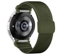 Chinbersky Bracelet Élastique Compatible avec Samsung Galaxy Watch 7/6/5/4/FE 40mm 44mm/5 Pro/6 4 Classic - One Click No Gap avec Fermoir Magnétique Sport Nylon Band
