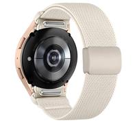 Chinbersky Bracelet Élastique Compatible avec Samsung Galaxy Watch 7/6/5/4/FE 40mm 44mm/Watch 5 Pro/6 4 Classic - One Click No Gap avec Fermoir Magnétique Sport Nylon Band