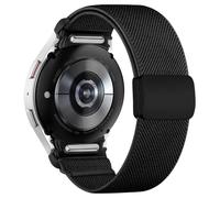 chinbersky Bracelet élastique Compatible avec Samsung Galaxy Watch 7/6/5/4/FE Bracelet 40mm 44mm/Galaxy Watch 5 Pro/Galaxy Watch 6 4 Classic, One Click No Gap avec Fermoir Magnétique Sport Nylon Band