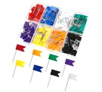 Chinchetas Banderas Para Mapas 160 Piezas Chinchetas de Mapa, Colores Chinchetas Para Tablon de Anuncios tablón de Corcho Mapa Para colgar en CASA, oficina, escuela