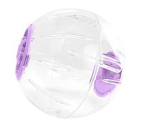 Chinchilla Ball, Hamster Toy, Running Exercise Ball, Clear ABS Construction, Ventilated Interactive Design, 6.3 inches, Pet Cage Exploration, for Indoor Outdoor Fitness Playtime