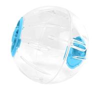 Chinchilla Ball, Hamster Toy, Running Exercise Ball, Clear ABS Construction, Ventilated Interactive Design, 6.3 inches, Pet Cage Exploration, for Indoor Outdoor Fitness Playtime