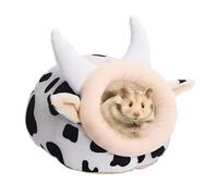 Chinchilla Bed | Cow Sleeping Place | Cotton Golden Bears Sleeping Bed | For Chinchilla Hedgehog Hamster Ferret Small Animal Cage Accessories