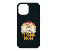 Chinchilla, Chat Persan doré, Maman, rétro, J'aime Mon Chat Coque pour iPhone 12 Pro Max