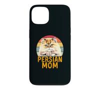 Chinchilla, Chat Persan doré, Maman, rétro, J'aime Mon Chat Coque pour iPhone 13