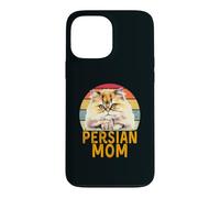 Chinchilla, Chat Persan doré, Maman, rétro, J'aime Mon Chat Coque pour iPhone 13 Pro Max