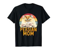 Chinchilla, Chat Persan doré, Maman, rétro, J'aime Mon Chat T-Shirt