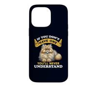 Chinchilla, Chat Persan pour Maman/Papa Coque pour iPhone 14 Pro Max