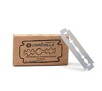 Chinchilla® Lames de rasoir pour rasoirs | 10 lames universelles en acier (inoxydable) | pour tous les rasoirs courants | Lames de rechange & lames interchangeables