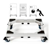 Chinchilla lourde en acier en acier inoxydable de reserve de refrigerateur a laver la machine a laver la machine a laver avec roues meubles regla