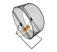 Chinchilla Roue Spinner | d'exercice silencieuse | Roue sans Bruit avec Plate-Forme Lisse antidérapante pour gerbilles, Hamsters, Souris dans des Cages, habitats ou boîtiers de Jeu pour Petits