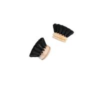 Chinchilla® Set de 4 têtes de Rechange en Bois pour Brosse à Vaisselle | Tête de Rechange en Bois de hêtre FSC 100% avec Garniture en CRIN de Cheval | Têtes de Brosse à Vaisselle universelles