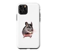 Chinchilla Standard Gray Andes Cage pour rongeurs Exotiques Coque pour iPhone 11 Pro
