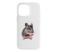 Chinchilla Standard Gray Andes Cage pour rongeurs Exotiques Coque pour iPhone 14 Pro Max