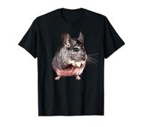 Chinchilla Standard Gray Andes Cage pour rongeurs Exotiques T-Shirt