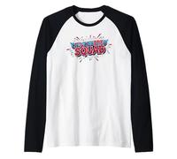 Chinchorreo Squad Porto Rico Boricua Pride Design Manche Raglan