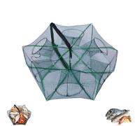 Chinchorro Plegable Para Pesca, 2025 Premium The Magic Fishing Trap Fish Kits, Minnow Traps for Bait Fishs, Easy to Use Durable, for Fish Shrimp Crawfish Crab Fishing (6-Hole)