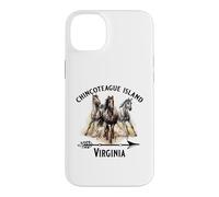 Chincoteague Island Virginia Souvenir de poneys Sauvages Coque pour iPhone 14 Plus