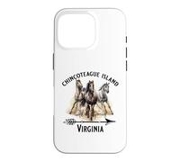 Chincoteague Island Virginia Souvenir de poneys Sauvages Coque pour iPhone 16 Pro