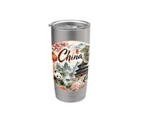 Chine Asie orientale, Pékin, mandarine, fleuve Yangtze, Gobelet isotherme en acier inoxydable double paroi