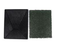 Chine Grass Pee Pads Facile à Nettoyer Système de 3 Couches réutilisable Puppy Training Artificial Grass Potty Potty Play pour Les Petits Chiens intérieurs (Small)