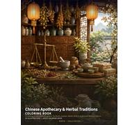 Chinese Apothecary & Herbal Traditions Coloring Book: 24 Calming Scenes of Herb Cabinets, Tea Bowls, Gardens, Market Stalls & Traditional Wellness Culture