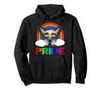 Chinese Crested Dog LGBT Rainbow Gay Lesbian LGBT Pride Sweat à Capuche