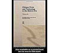 Chinese Firms And Technology In The Reform Era