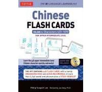 Chinese Flash Cards Kit Volume 3 /anglais/chinois