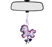 Chinese Horse Charm - Cute Good Luck Pendant, Embroidered Horse Ornament | Decorative Chinese Horses Charm for Wall Window Party Holiday Kids Adults Friends Home Office Celebration Use