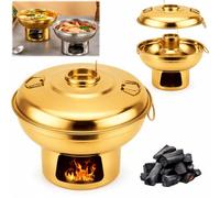 Chinese Hot Pot and Chinese Cooking Vessel with Lid，A-20cm