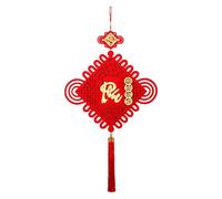 Chinese Knot | Cute Chinese Knot Tassel | Vietnamien New Year Knot Tassel | Good Luck Red Vietnamese Words Pendant | Festive Decorative Knotting Cord For Home, Bedroom, Living Room Decor