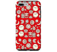 Chinese Mid Autumn Moon Rabbit MoonCake Festival Zhongqiu Coque pour iPhone 7 Plus/8 Plus