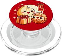 Chinese Mid Autumn Moon Rabbit MoonCake Festival Zhongqiu PopSockets PopGrip pour MagSafe