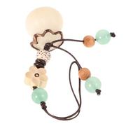 Chinese Money Bags Charms Natural Pendant Luck richesse Ornement de suspension pour les téléphones Kelechains Décoration polyvalente et charme actuel