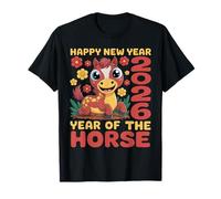 Chinese New Year 2026 Year of The Horse 2026 New Year Kids T-Shirt