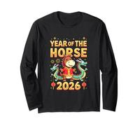 Chinese New Year 2026 Year of The Horse Manche Longue