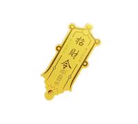 Chinese New Year Decal - Gold Foil, PVC Decorative Sticker, Year of The Snake Ornament, Prosperity Protection Laptop Phone Sticker, Reusable Cultural Festival Accessory | for Desktop Lapt