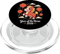 Chinese New Year Horse 2026 Asian Chinese Horse Year 2026 PopSockets PopGrip pour MagSafe